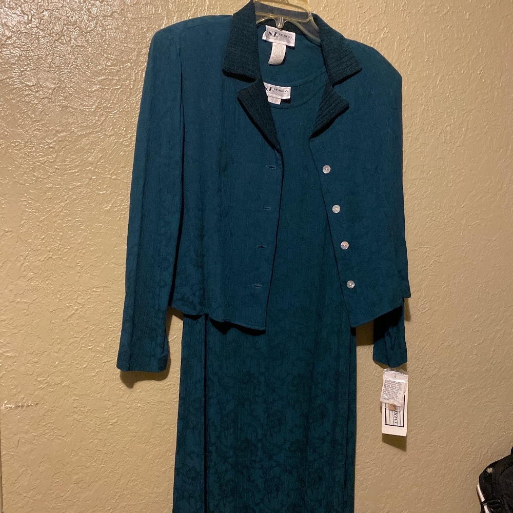 Deep Green Dress